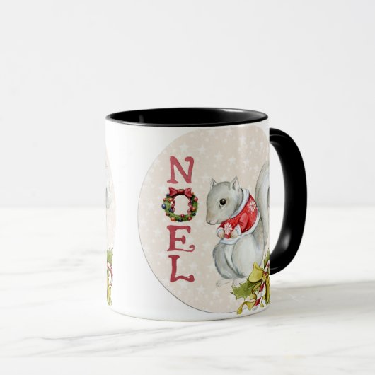 Mug Illustration de Christmas (Devant droit)