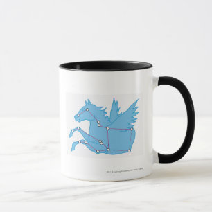 Mug Illustration de constellation de Pegasus