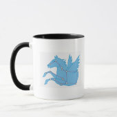 Mug Illustration de constellation de Pegasus (Gauche)