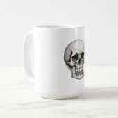 Mug Illustration de crâne (Devant gauche)