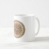 Mug Illustration de créature dragon mythique fantasy (Devant droit)