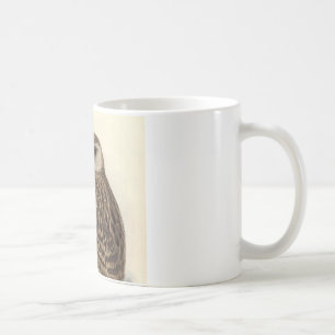 Mug Illustration de cru de hibou riant
