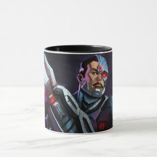 Mug Illustration de Cyborg en crise infinie