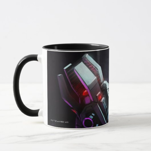 Mug Illustration de Cyborg en crise infinie (Gauche)