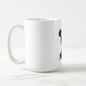 Mug Illustration de dessin animé d'ours panda assis (Gauche)