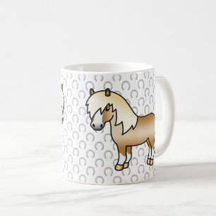 Mug Illustration de dessin animé mignon de poney Shetl