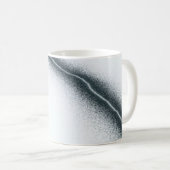 Mug Illustration de dessin blanc et noir (Devant droit)