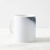 Mug Illustration de dessin blanc et noir (Devant gauche)