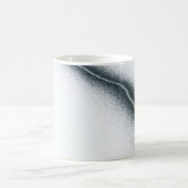 Mug Illustration de dessin blanc et noir (Centre)