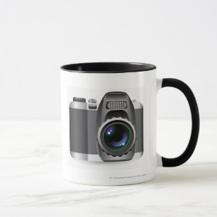 Mug Illustration de Digitals d'appareil photo
