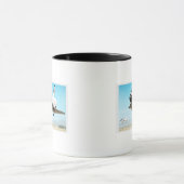 Mug Illustration de Digitals de navette spatiale (Centre)