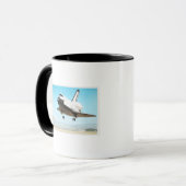 Mug Illustration de Digitals de navette spatiale (Devant gauche)