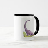 Mug Illustration de dinosaure de Giraffatitan (Devant droit)