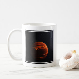 Mug Illustration De Exoplanet Vhs 1256 B Et Ses Étoile