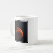 Mug Illustration De Exoplanet Vhs 1256 B Et Ses Étoile (Devant gauche)