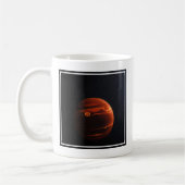 Mug Illustration De Exoplanet Vhs 1256 B Et Ses Étoile (Gauche)
