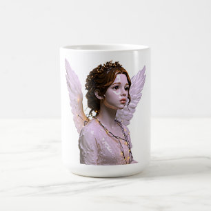 Mug Illustration de Femme Céleste