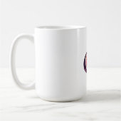 Mug Illustration de figue violette coupée en deux (Gauche)