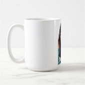 Mug Illustration de fille élégante | Mode tendance (Gauche)