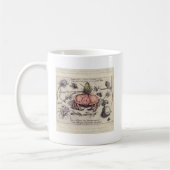 Mug Illustration de fleur d'insecte botanique de crabe (Gauche)