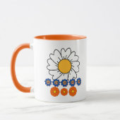 Mug Illustration de fleurs (Gauche)