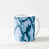 Mug Illustration de formation de roches fissurées (Devant droit)