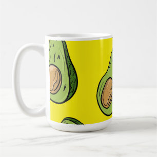 Mug Illustration de fruit jaune vibrant - Capriceux
