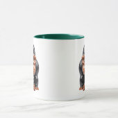 Mug Illustration de gorille mignon (Centre)