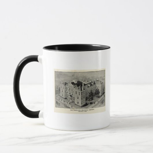 Mug Illustration de Hartford Connecticut (Gauche)