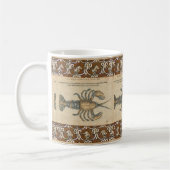 Mug Illustration de homard, fruits de mer du Maine (Gauche)