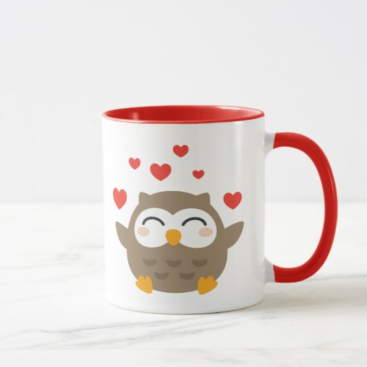 Mug Illustration de I Owl You (Droite)