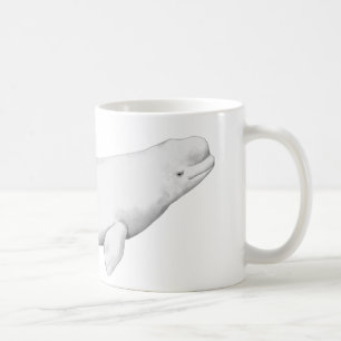 Mug Illustration de la baleine de Beluga Lover