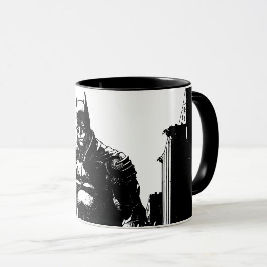 Mug Illustration de la bande dessinée de Batman (Devant droit)