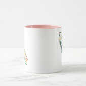 Mug Illustration de la carte de l'État de Californie (Centre)