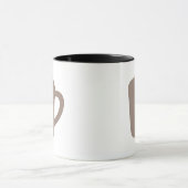 Mug Illustration de la coupe de café (Centre)