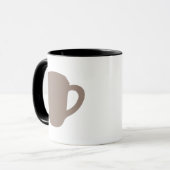 Mug Illustration de la coupe de café (Devant gauche)