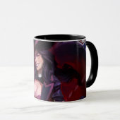 Mug Illustration de la crise infinie de Zatanna (Devant droit)