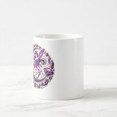 Mug Illustration de la fée violette (Centre)