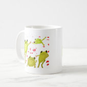 Mug Illustration de la grenouille mûre (Devant gauche)