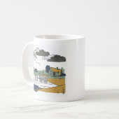 Mug Illustration de la ligne de Haywain de Constable (Devant gauche)