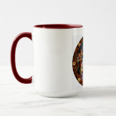 Mug Illustration de la Nativité de Noël, (Gauche)