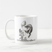 Mug Illustration de la nuit du dieu de l'univers du ci (Gauche)