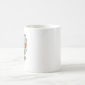 Mug Illustration de la vigne de tomate Vintage (Centre)