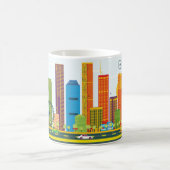 Mug Illustration de la ville de BRISBANE (Centre)