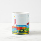 Mug Illustration de la ville de CANBERRA (Centre)