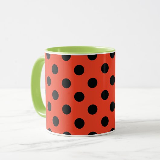 Mug Illustration de Ladybug (Devant gauche)