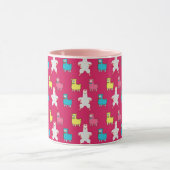 Mug Illustration de lamas mures et d'alpacas (Centre)