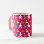 Mug Illustration de lamas mures et d'alpacas (Devant gauche)