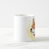 Mug Illustration de l'amour | de Shiba Inu (Centre)