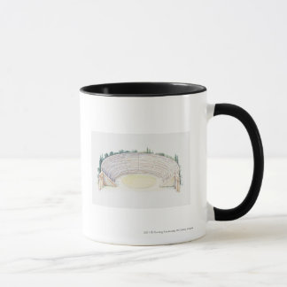 Mug Illustration de l'amphithéâtre romain